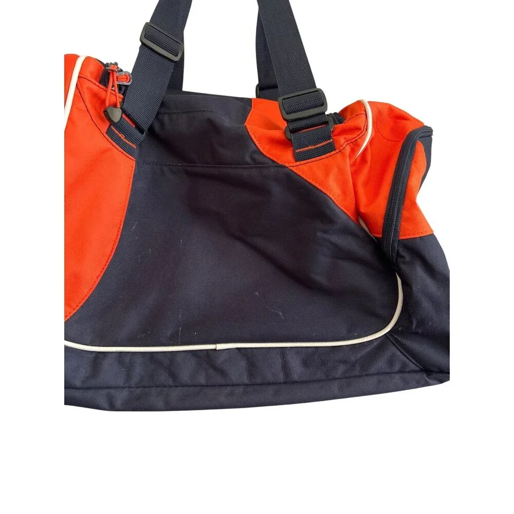 Reebok NFL Super Bowl XLI Large Duffel Bag Navy & Orange With Shoulder Strap